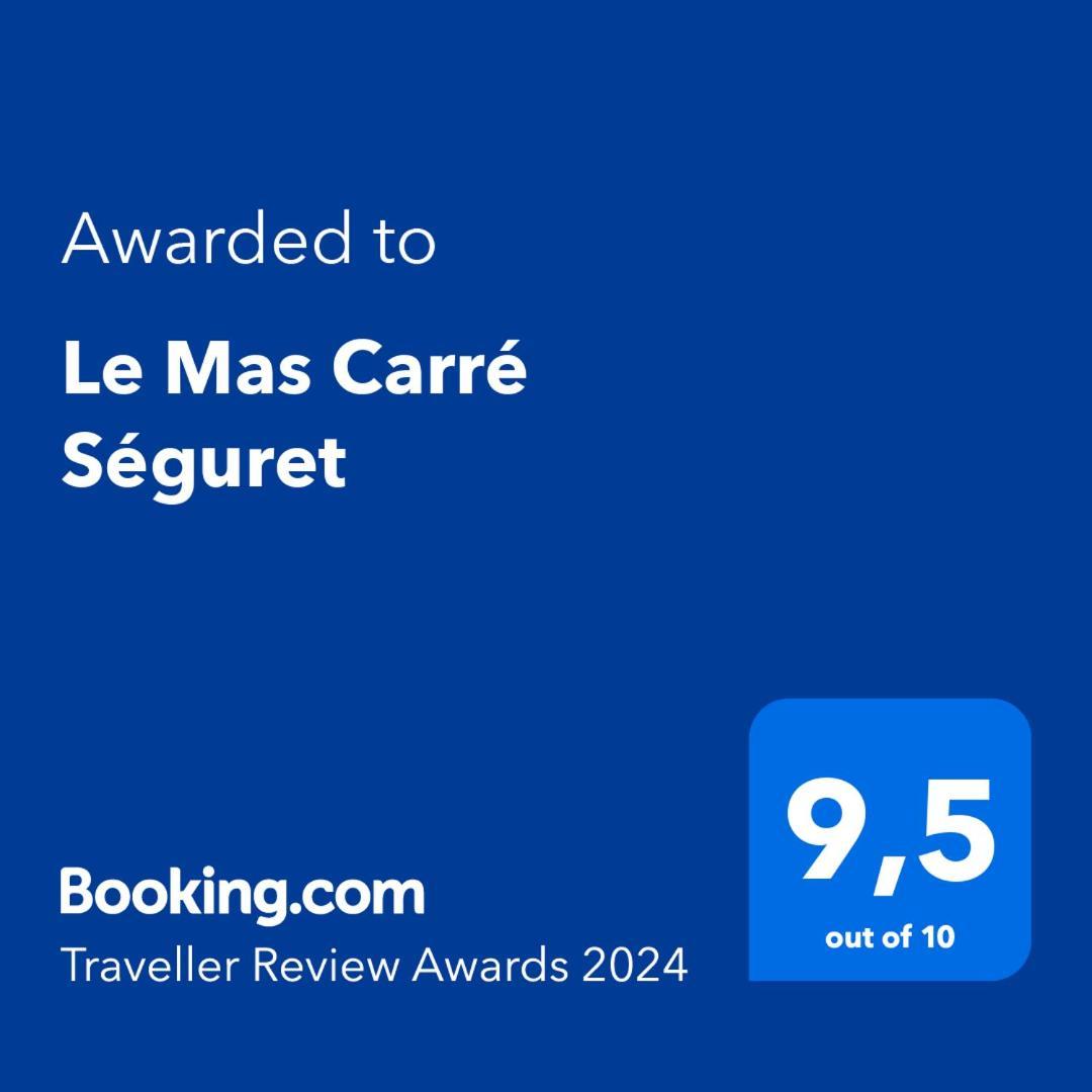 Le Mas Carre Seguret Séguret Exterior foto